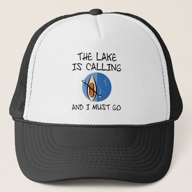Casquette Le Lac Appelle (Devant)