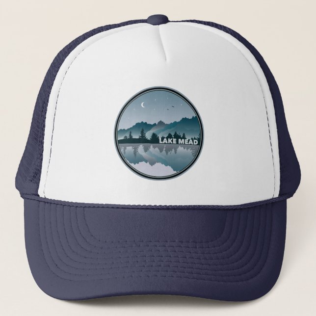 Casquette Le lac Mead Nevada Arizona Réflexion (Devant)