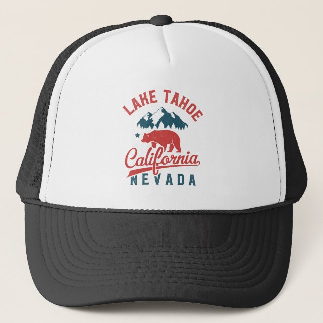 Casquette Le lac Tahoe la Californie Nevada (Devant)