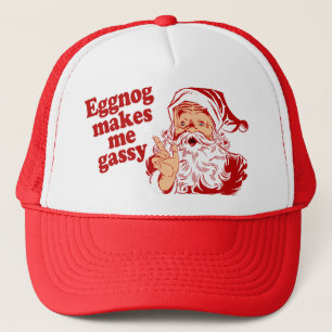 Casquette Le lait de poule rend Père Noël grisouteux