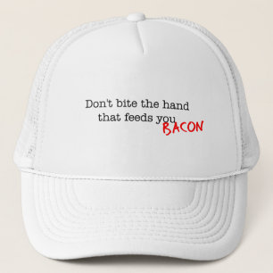 Casquette Le lard ne mordent pas la main