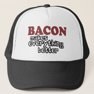 Casquette le lard rend tout meilleur