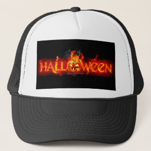 Casquette Le lettrage de SlipperyJoe's Halloween massif en f