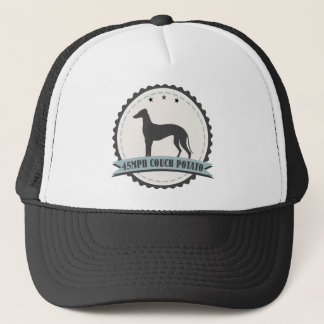 Casquette Le lévrier a retiré le coureur chien de emballage