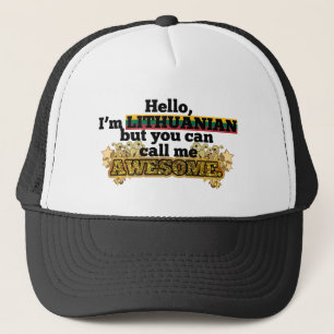 Casquette Le Lithuanien, mais m'appellent impressionnant