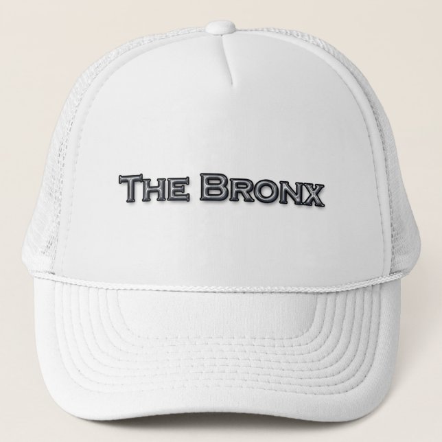 Casquette Le logo des textes de Bronx New York (Devant)