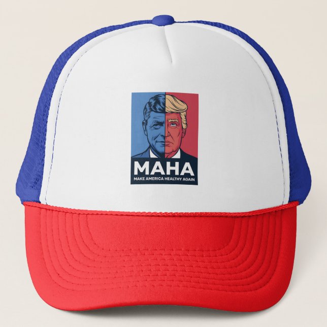 Casquette Le MAHA rassure l'Amérique Trump 2024 (Devant)