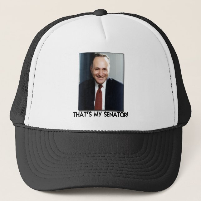 Casquette Le mandrin Schumer, celui est mon sénateur ! (Devant)