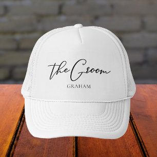 Casquette Le Marié Chic Minimaliste Personnalisé pour le Mar