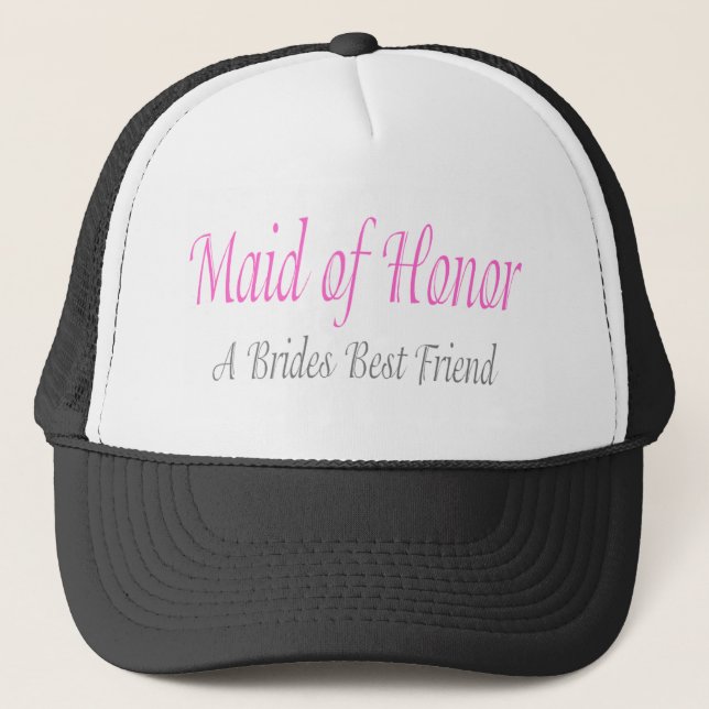 Casquette Le meilleur ami d'une jeune mariée (Devant)