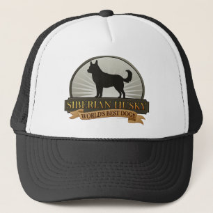 Casquette Le meilleur chien du monde [costaud sibérien]
