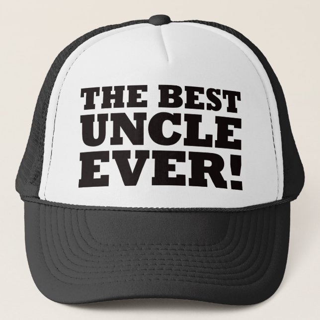 Casquette Le meilleur oncle Ever (Devant)