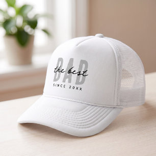 Casquette Le Meilleur Papa Depuis 20XX Moderne Simple Prépa