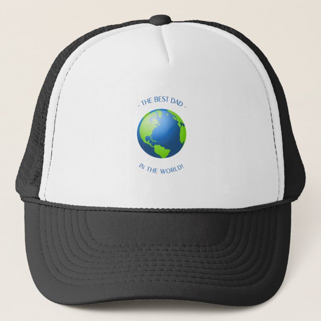 Casquette Le meilleur papa du monde (Devant)