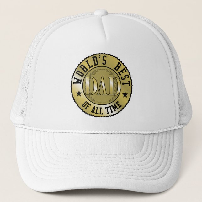 Casquette Le meilleur papa du monde (Devant)
