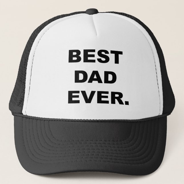 CASQUETTE LE MEILLEUR PAPA JAMAIS (Devant)