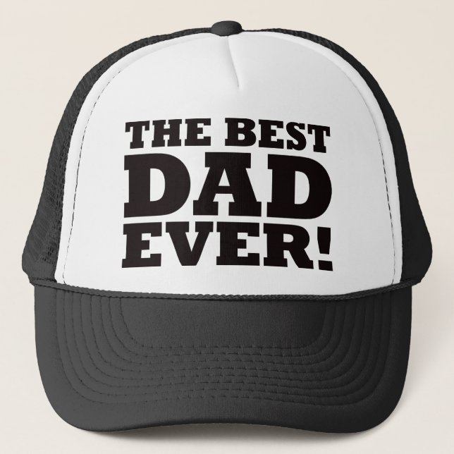 Casquette Le meilleur papa jamais (Devant)