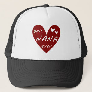 Casquette Le meilleurs T-shirts et cadeaux de Nana de coeur 