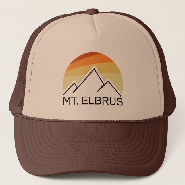 Casquette Le Mont Elbrus Russie Rétro (Devant)