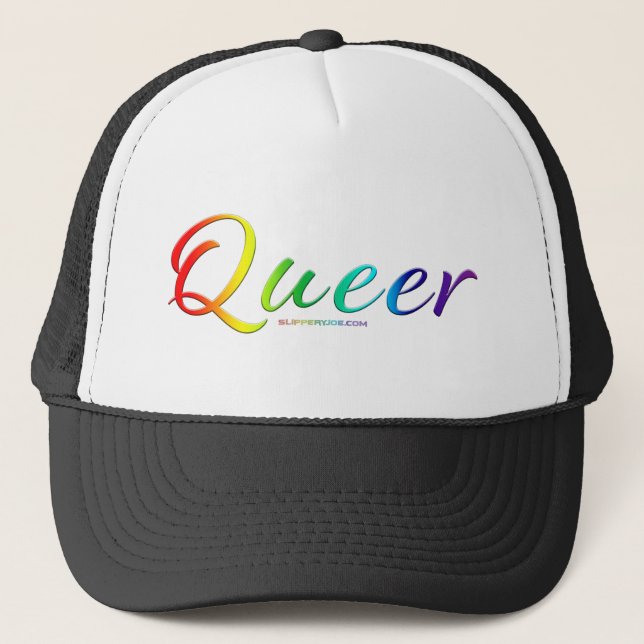 Casquette Le mot unique expressif et étrange de SlipperyJoe  (Devant)