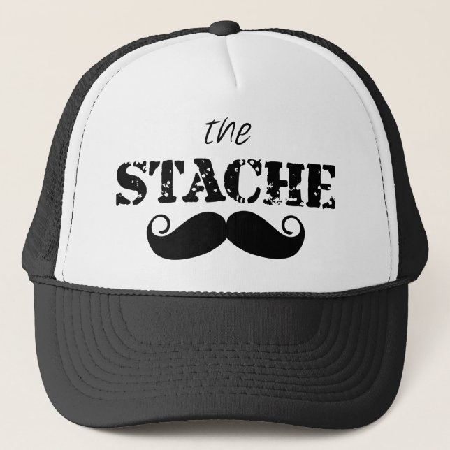 Casquette Le Motif de la moustache Stache (Devant)