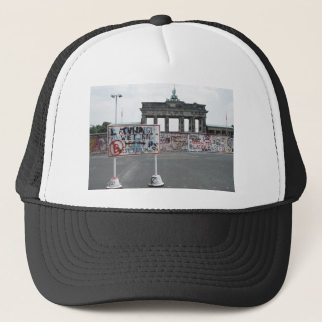 Casquette Le mur de Berlin (Devant)