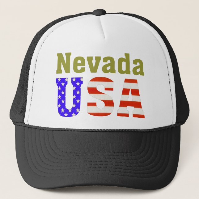 Casquette Le Nevada Etats-Unis ! (Devant)