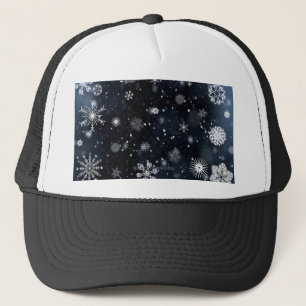 Casquette Le Noël de SlipperyJoe, hiver magique paisible à