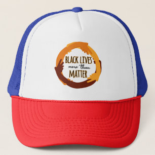 Casquette Le noir vit plus que de la matière