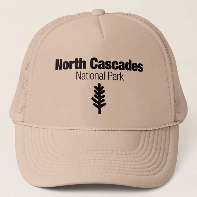 Casquette Le nord cascade le parc national (Devant)