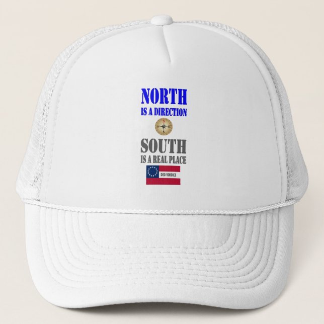 CASQUETTE LE NORD EST UNE DIRECTION (Devant)