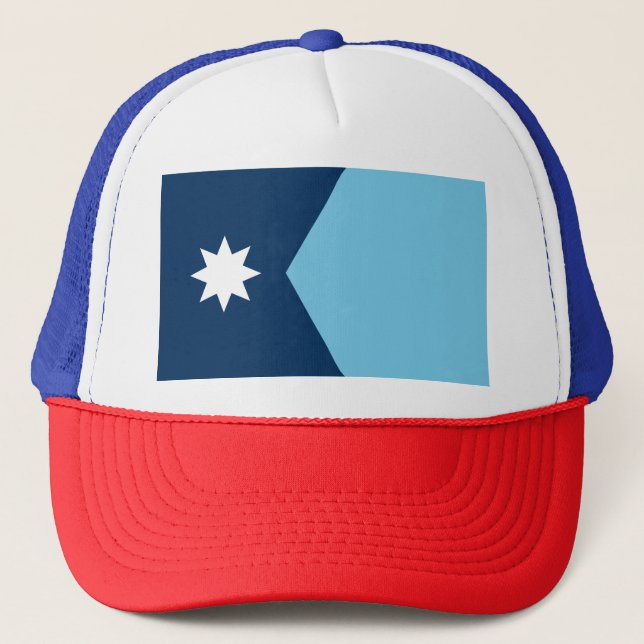 Casquette Le nouveau drapeau de l'État du Minnesota (refonte (Devant)
