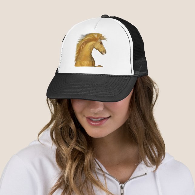 Casquette Le Palomino d'or (En situation)