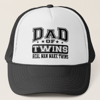 Casquette Le papa du vrai homme de jumeaux font des jumeaux