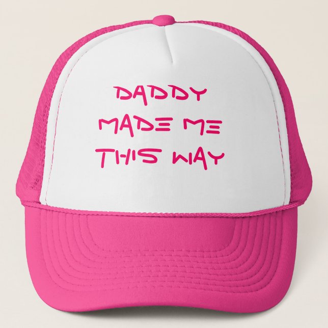 CASQUETTE LE PAPA M'A FAIT DE CETTE FAÇON (Devant)