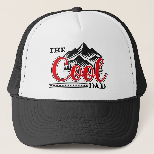 Casquette Le père cool (Devant)