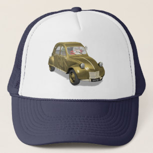 Casquette Le père noël à Citroen 2CV
