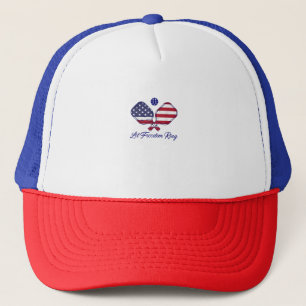 Casquette Le Pickleball Patriotique laisse la liberté 4 juil