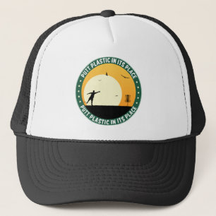 Casquette Le Plastique À La Place