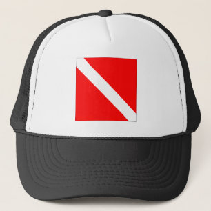 Casquette Le plongeur diminuent vers le bas