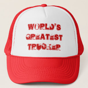Casquette Le plus grand camionneur des mondes