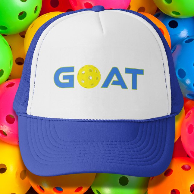 Casquette Le plus grand de tous les temps GOAT Pickleball (Funny GOAT Pickleball hat. Greatest of all time pickleball player)