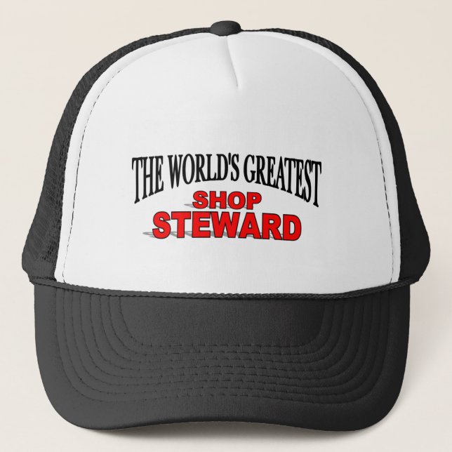 Casquette Le plus grand délégué syndical du monde (Devant)