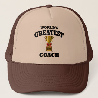 Casquette Le plus grand entraîneur du monde