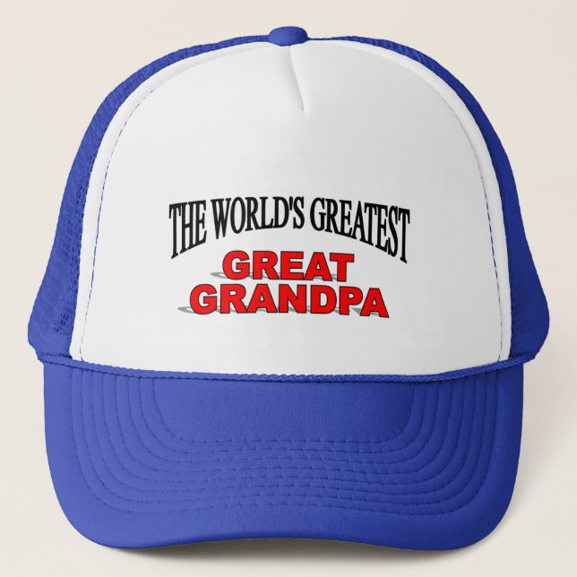 Casquette Le plus grand grand grand-papa du monde (Devant)