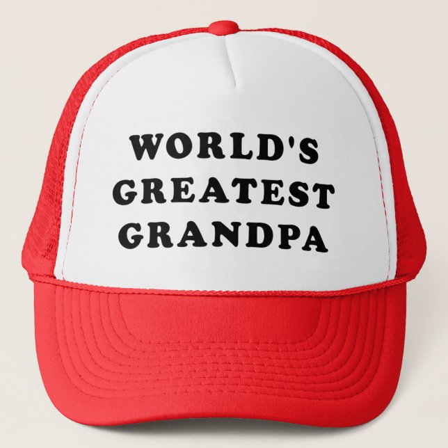 Casquette Le plus grand grand-papa du monde (Devant)