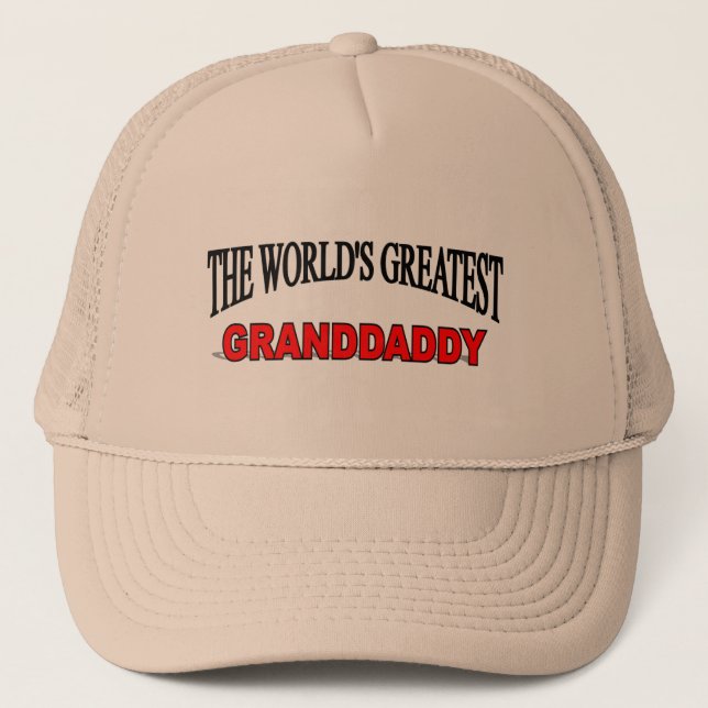 Casquette Le plus grand Granddaddy du monde (Devant)
