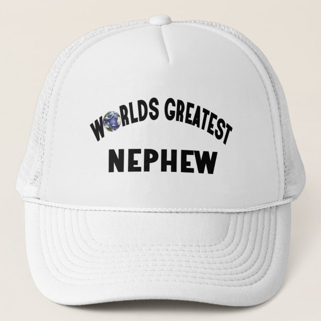 Casquette Le plus grand neveu des mondes (Devant)