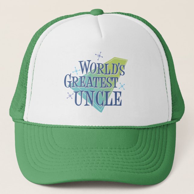 Casquette Le plus grand oncle du monde (Devant)