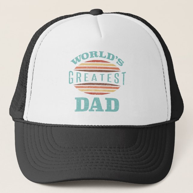Casquette Le plus grand papa du monde (Devant)